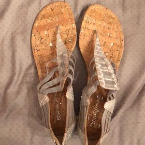 Donald Pliner wedge sandals